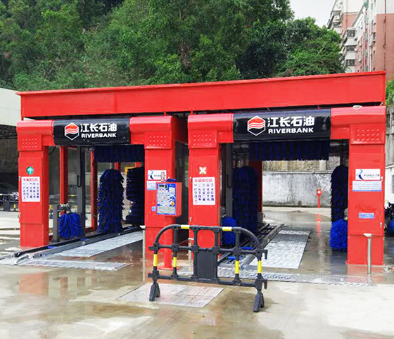 日森金龍隧道式洗車(chē)機CC-670案例精選